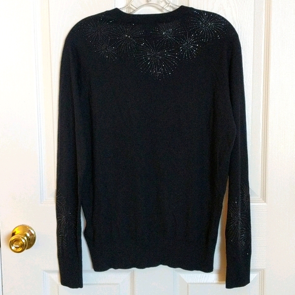 Ted Baker Amrylis Hot Fix Stardust Sweater Sz 3 - Picture 7 of 8